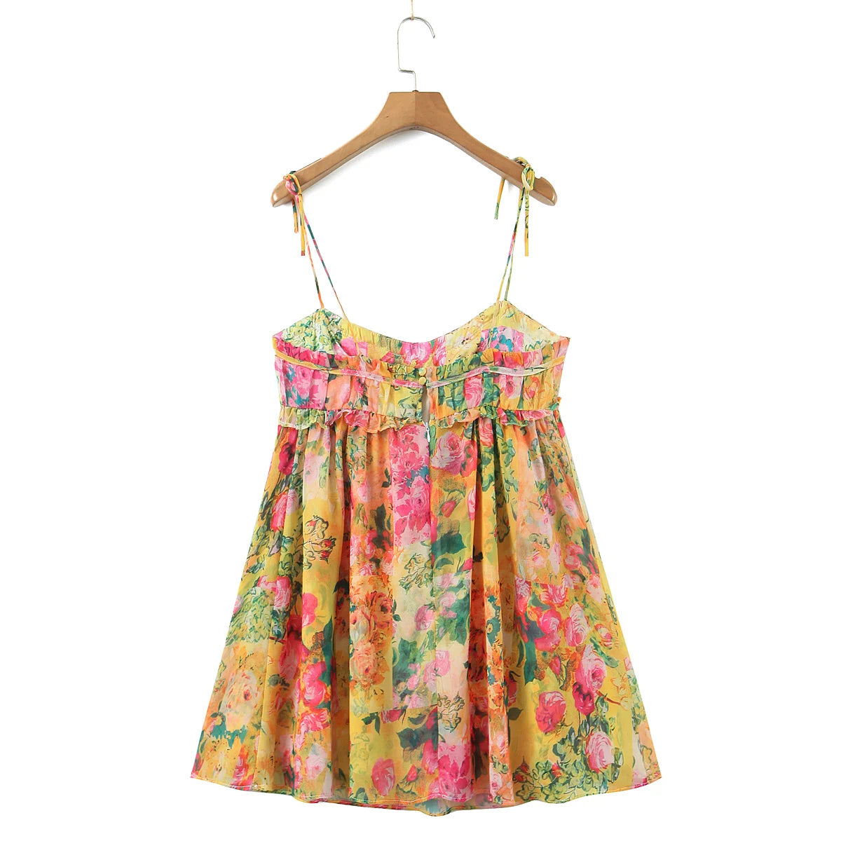 Felicity - Flowing camisole with watercolor floral print
