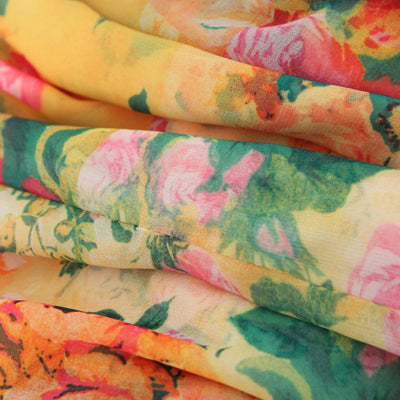 Felicity - Flowing camisole with watercolor floral print