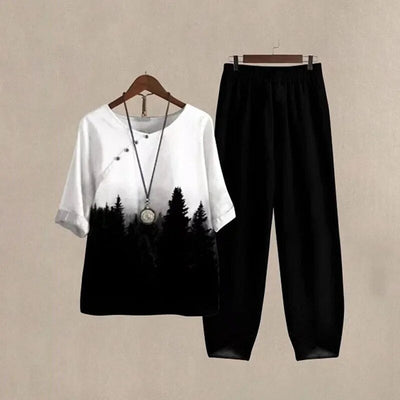Bedrukte Outfit