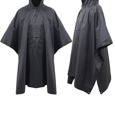 Sophie | Waterdichte lichtgewicht regenponcho met capuchon en zak