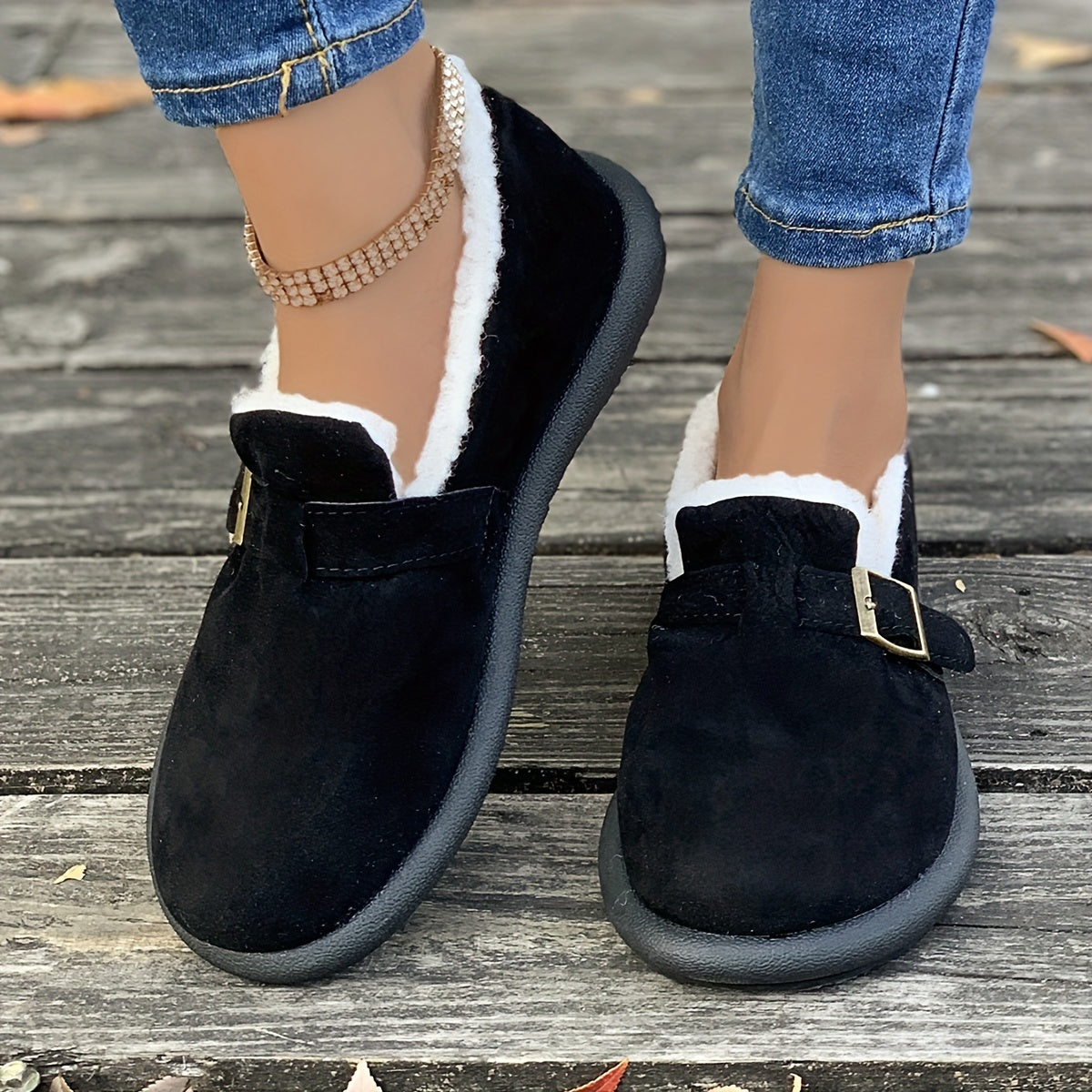 Lena | Flat loafers with plush lining