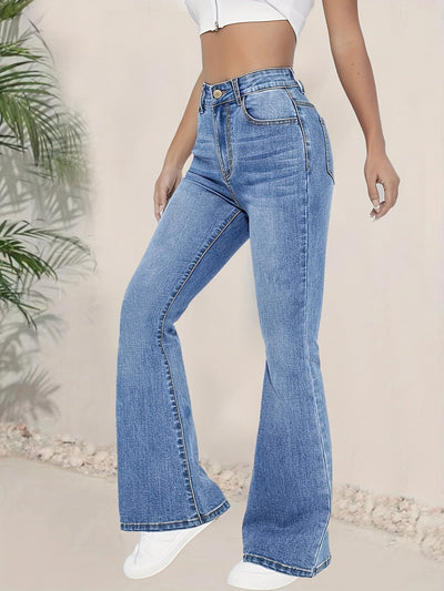 Lotte | Stylish high-waisted flared jeans