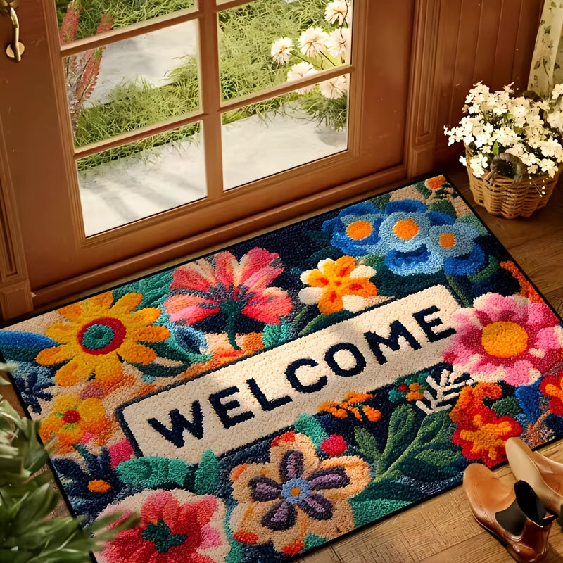 Colnes - Colorful Floral Spring Door Mat