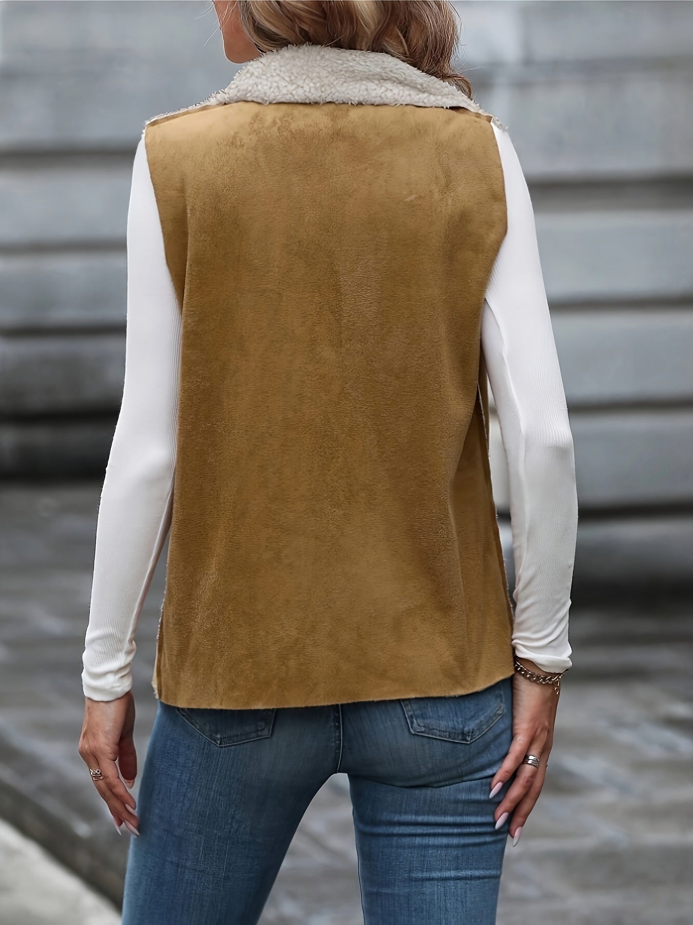 Lotte | Fleece-lined sleeveless vest