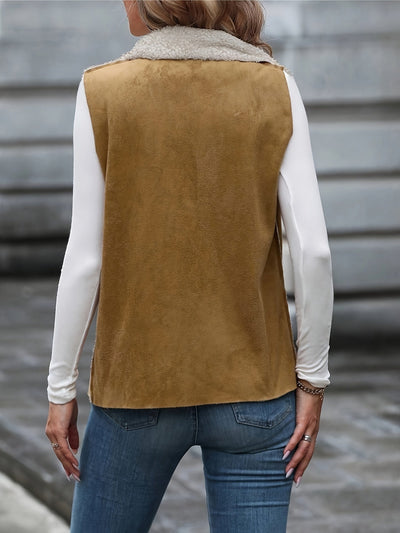 Lotte | Fleece-lined sleeveless vest