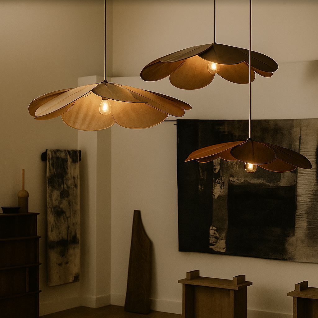 Florence – Fabric Pendant Light for Living Room