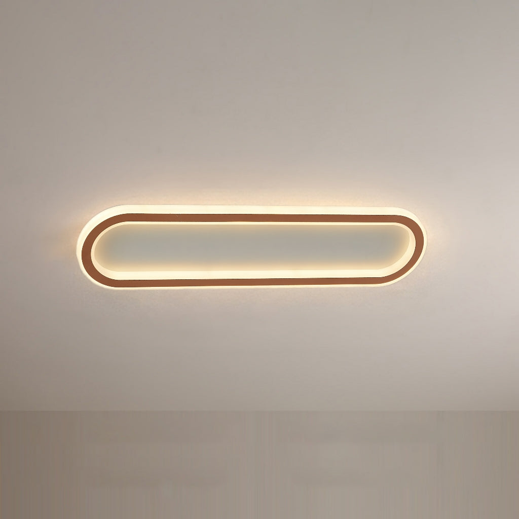 Avelon – Rectangular Ceiling Light Black & Gold for Bedroom/Living Room