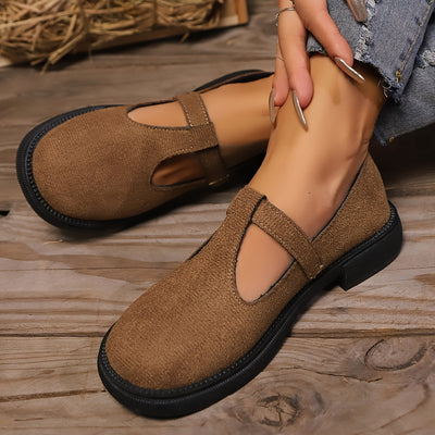 Elin | Elegant plus size ladies ballet flats