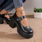 Mara | Modieuze dames pumps met hoge hak en enkelband