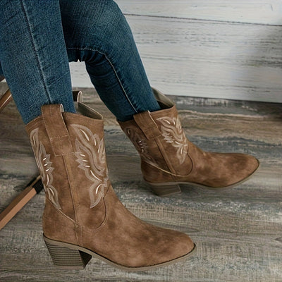 Lora - Stylish Cowboy Boots