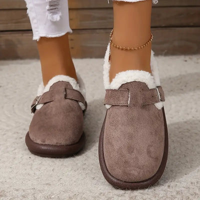 Imke - Comfortable Furry Sandals for Women