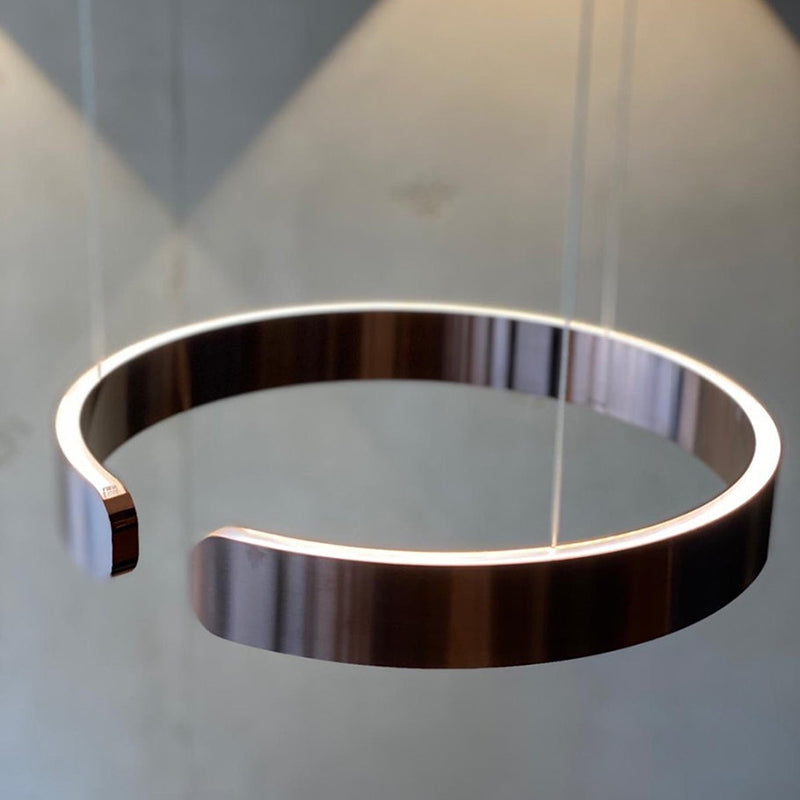 Edge Modern Circle LED hanging lamp 