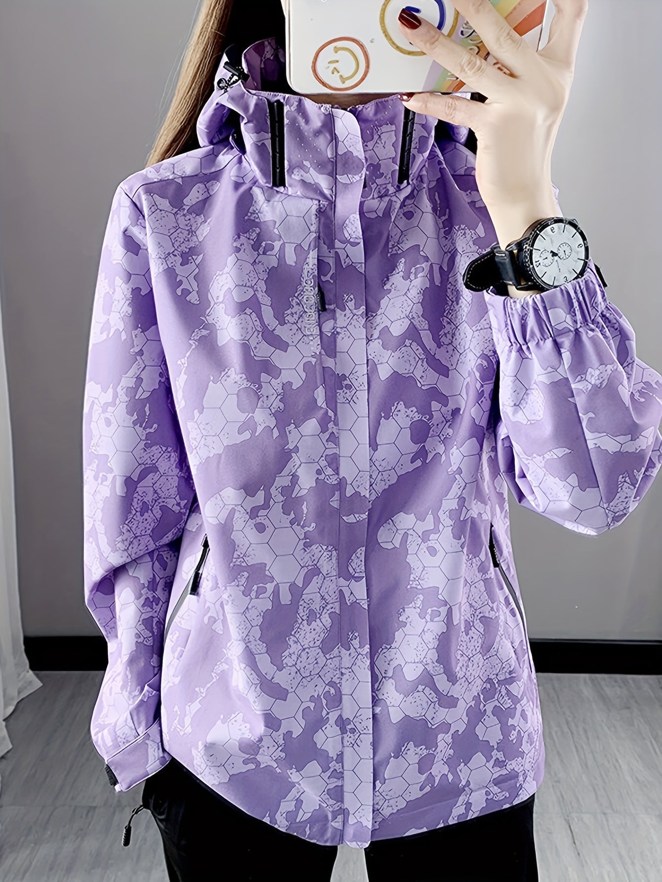 Elin | Lightweight camouflage jacket for women