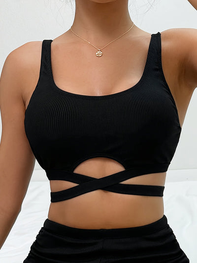 Luna | Solid color sexy 2-piece bikini set 