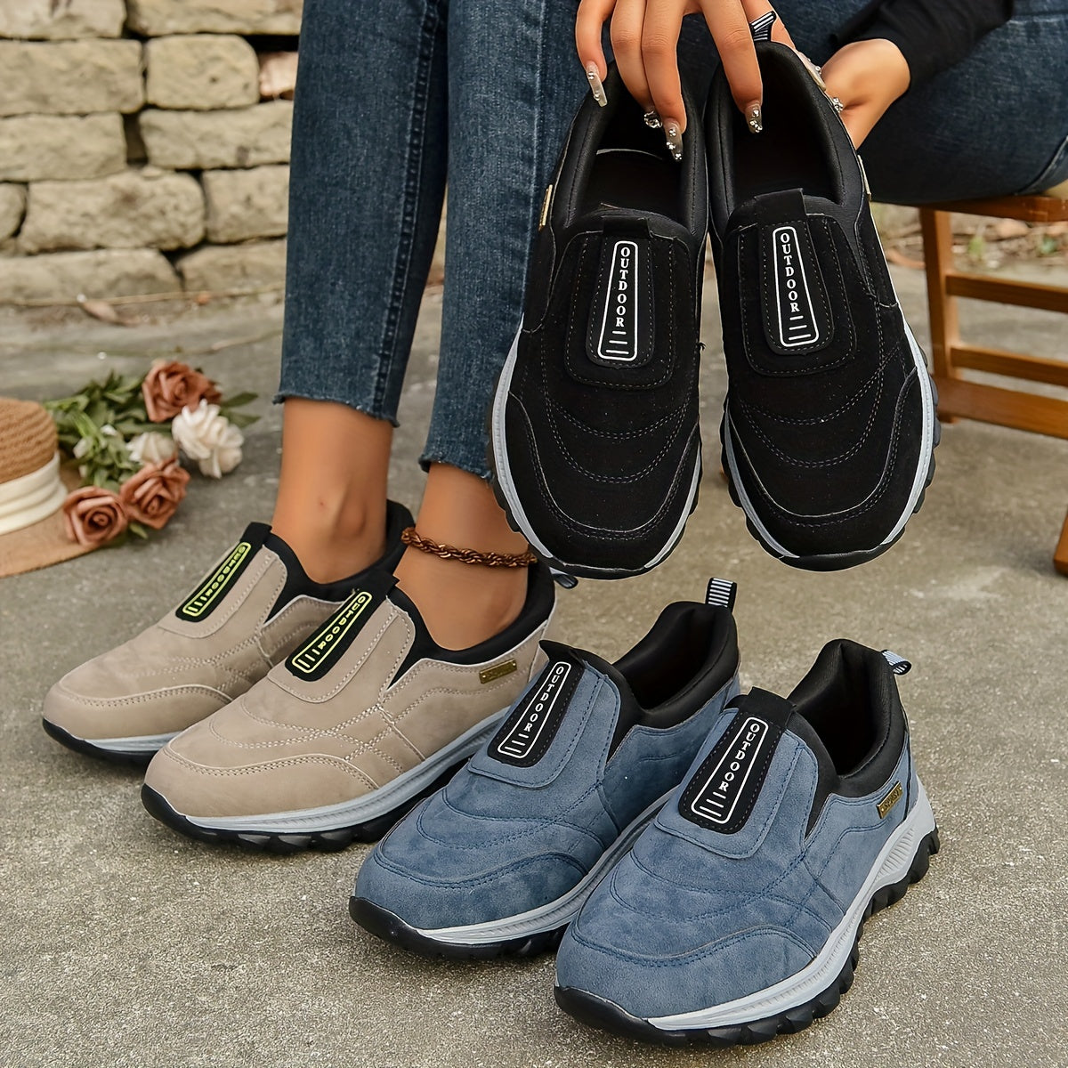 Sarah | Patroon instap wandelschoenen