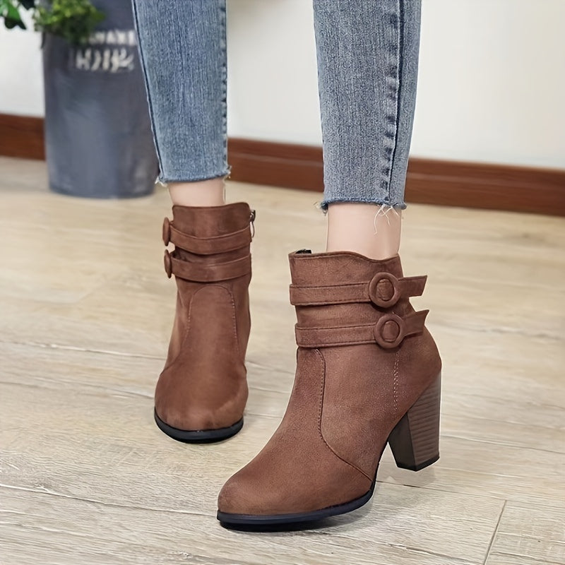 Sophie | Casual dameslaarzen met blokhak