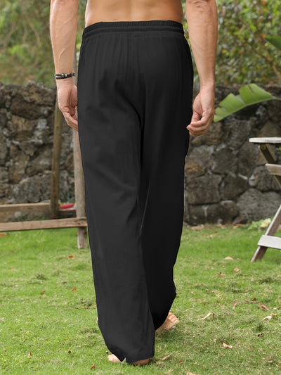 Floris | Set of 2 casual cotton trousers with drawstring