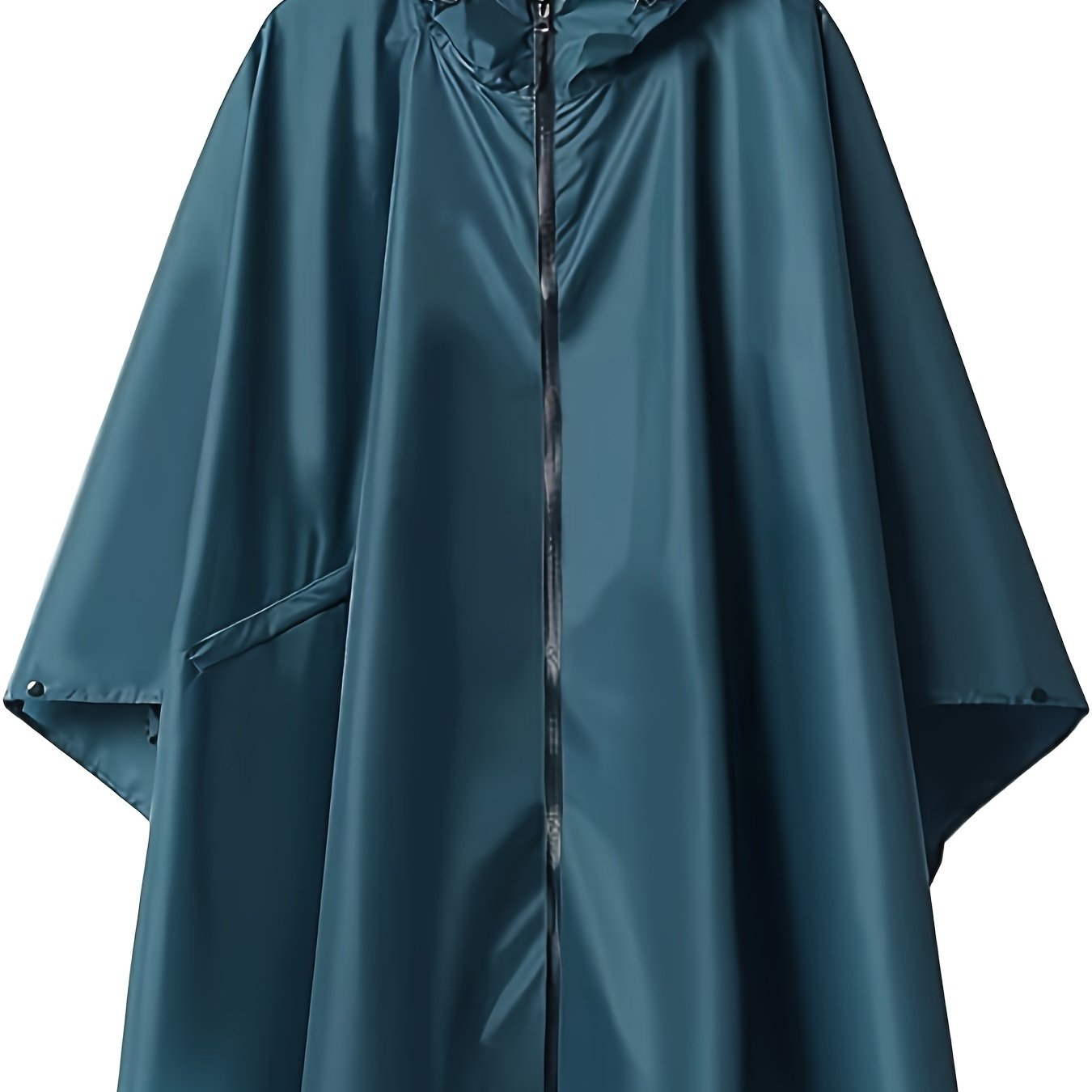 Nina | Waterdichte damesregenponcho met capuchon en zakken