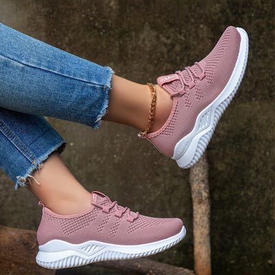 Joyce | Plain women's sneakers with soft sole