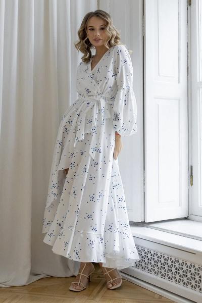 Berthane - Elegante V-halsjurk voor Vrouwen