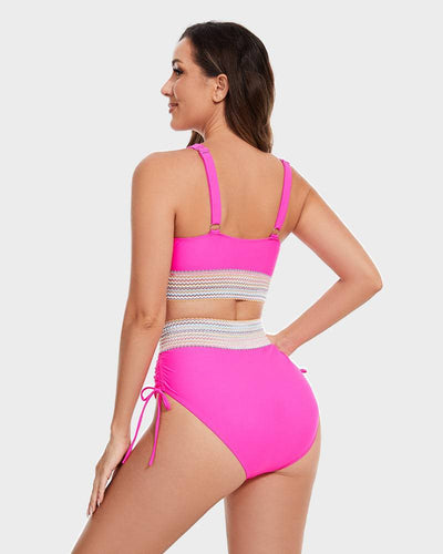 Elena – Bikini with Woven Waistband 