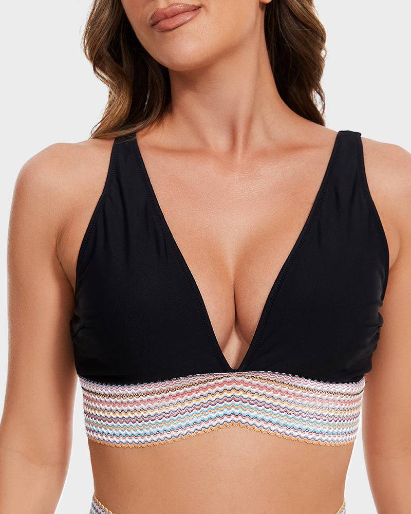 Elena – Bikini with Woven Waistband 