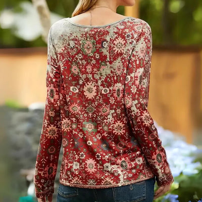 Elin - Casual Printed Top for Women