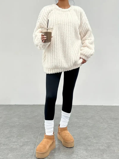 Elin – Cozy Ribbed Sweater for Women