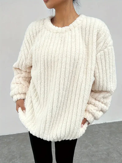 Elin – Cozy Ribbed Sweater for Women