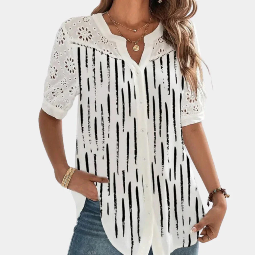 Elise - Loose-fitting women's shirt