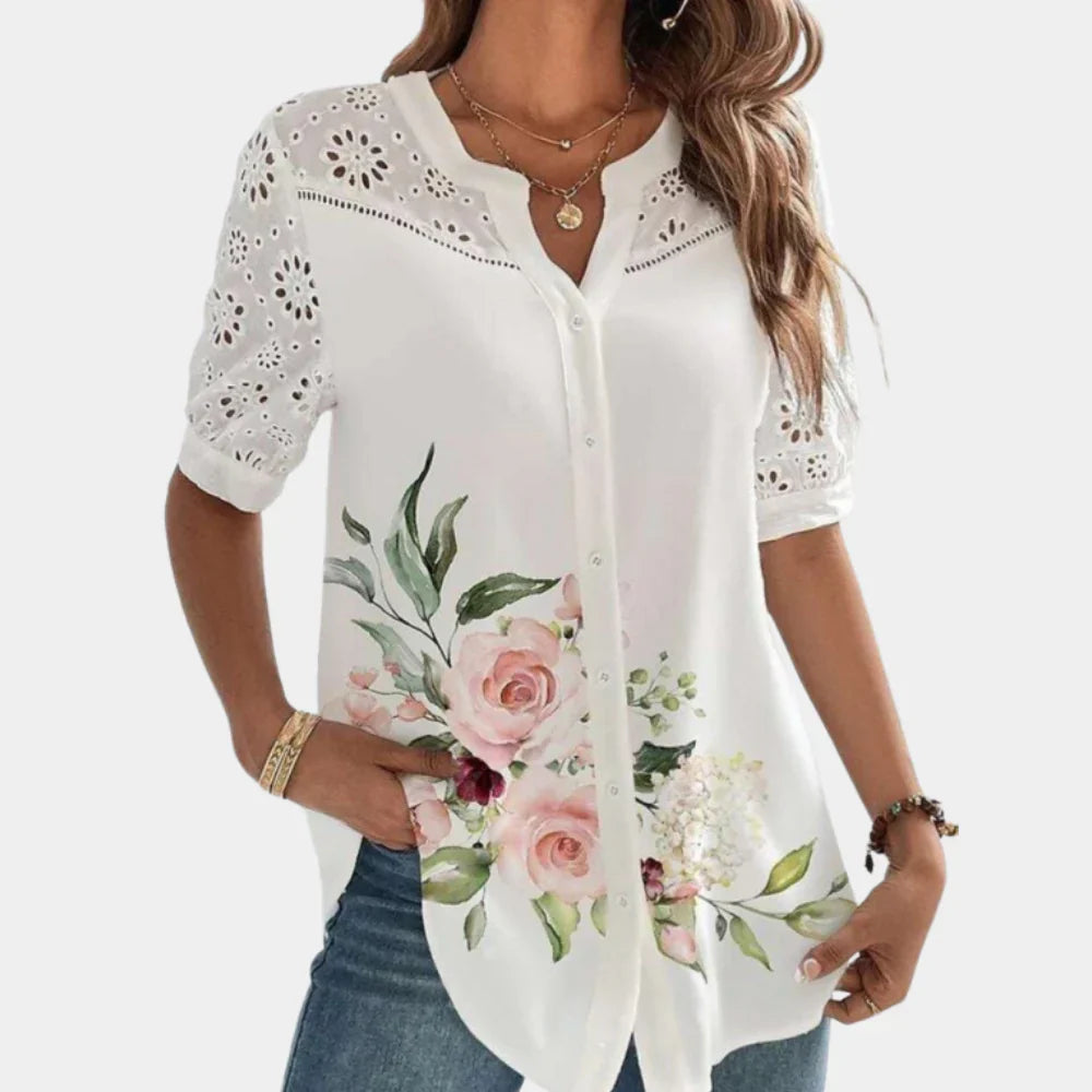 Elise - Loose-fitting women's shirt