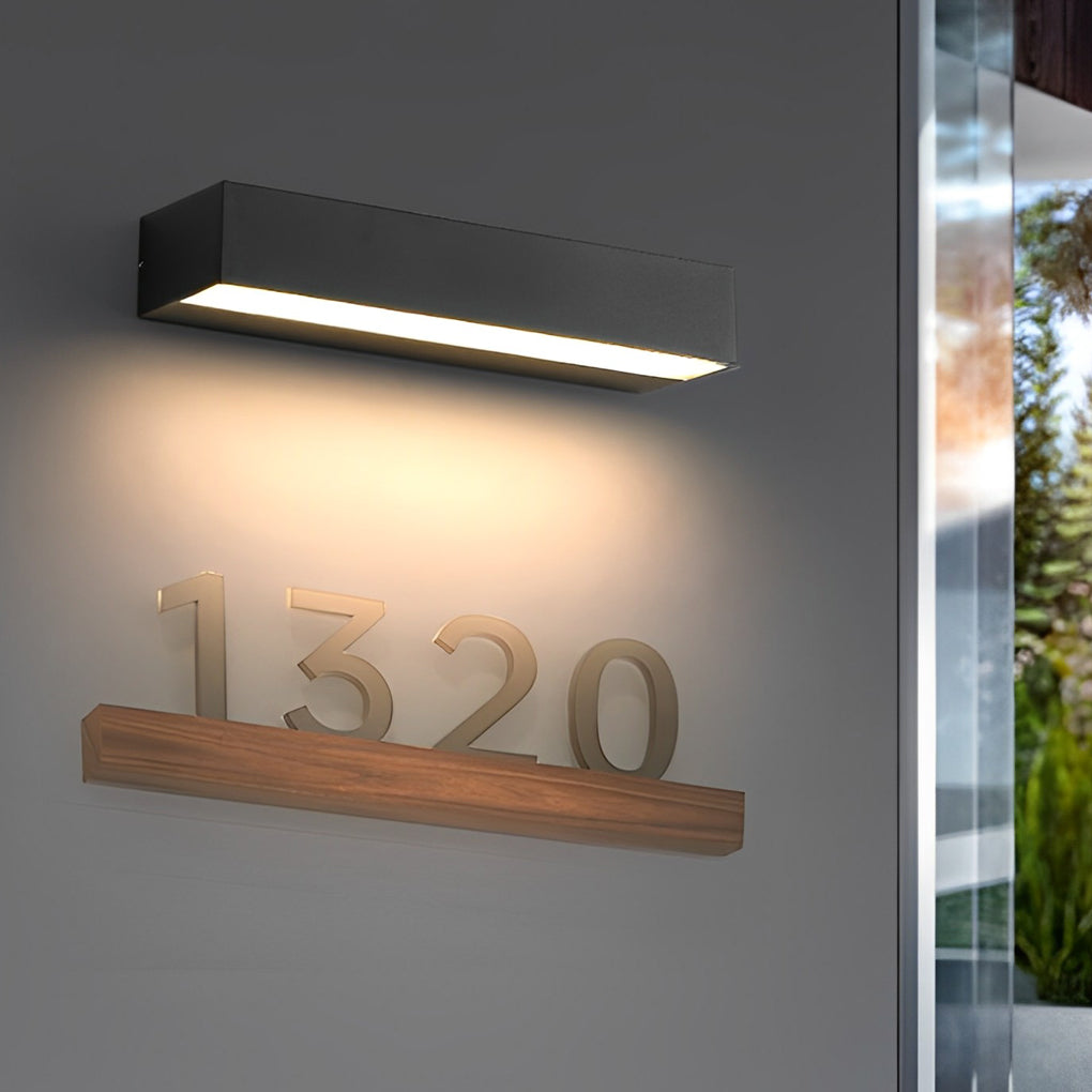 Lumiqor - Outdoor LED Wall Light Warm White Waterproof