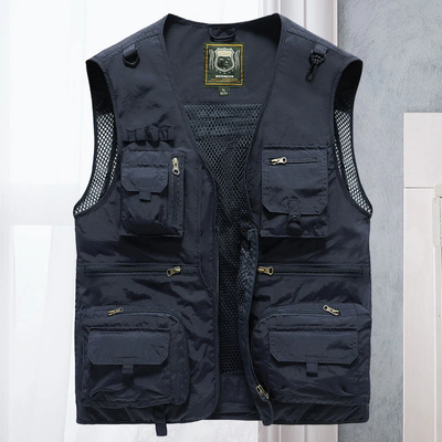 Multifunctioneel Outdoor Vest Heren – Ademend Met Veel Opbergzakken