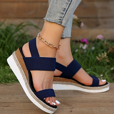 Robin | Effen kleurige dames sandalen met enkelbandje