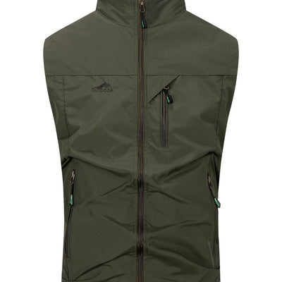 Eva | Sleeveless vest with zip pockets