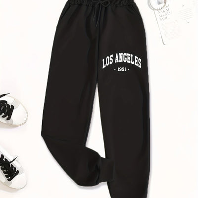 Nina | Elegante casual dames sweatpants in 100% polyester knitstof