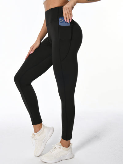 Emma | High-waisted stretch sports leggings with pockets