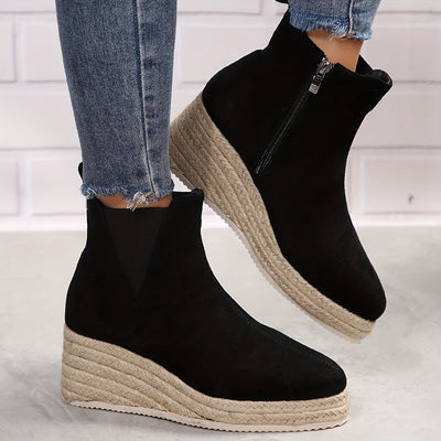 Elin | Women's wedge heel short boots