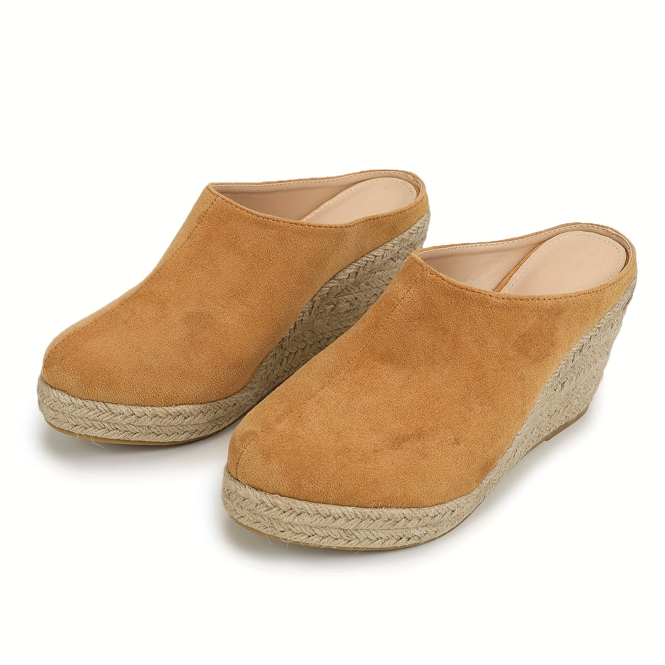 Luna | Comfortable backless espadrille heels