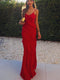 Leila - elegante ruches chique jurk