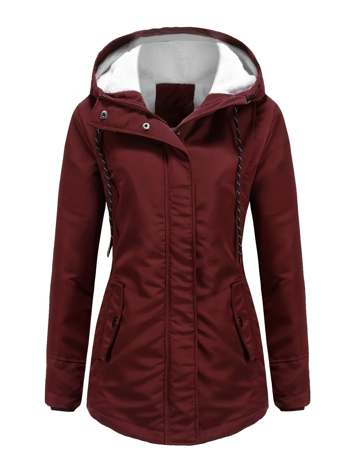 Sophie | Stevige lange parka met capuchon