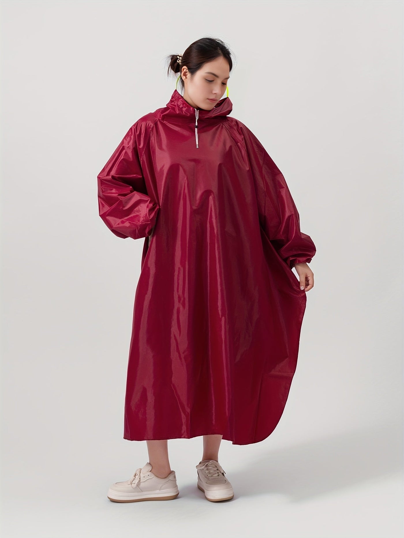 Niels | Waterdichte unisex regenpancho met capuchon