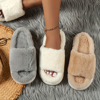 Jayla - Cozy Fluffy Slippers for Women