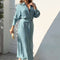 Luz - casual comfortabele jurk met split