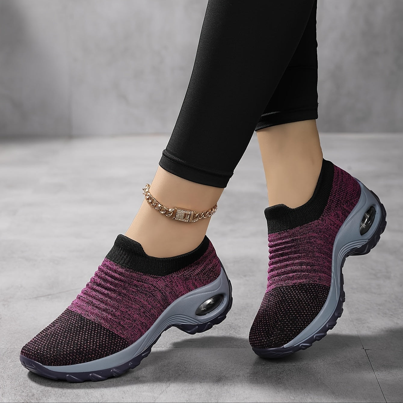 Joyce | Women's air cushion platform sneakers