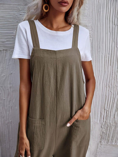 Nina | Comfortabele overall jumpsuit met twee zakken