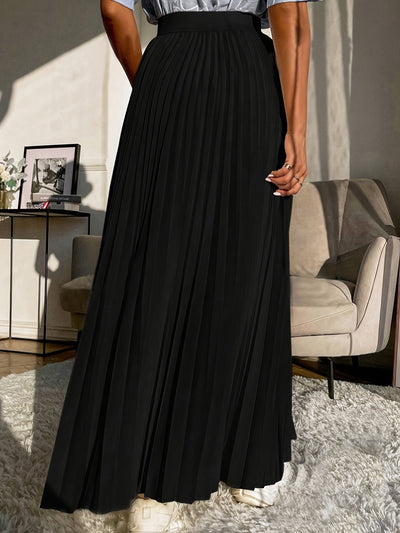 Lara | Solid color high-waisted skirt