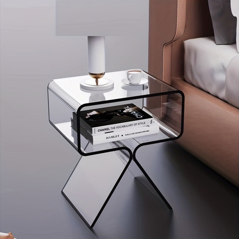 Clissan - Clear Acrylic Side Table