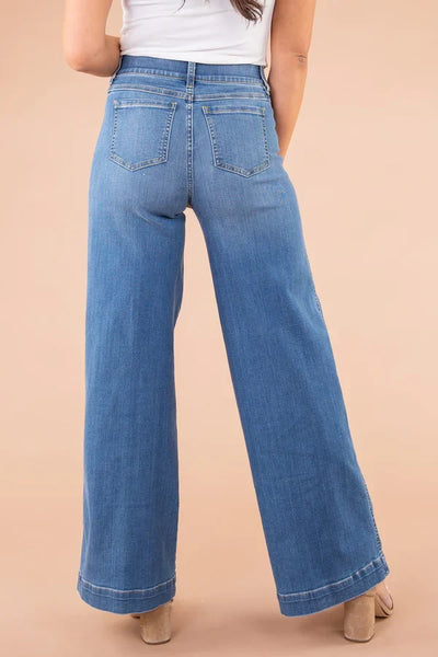 Taniah - Trendy wijde broek voor Vrouwen