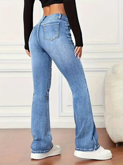 Lotte | Flared jeans with stretch